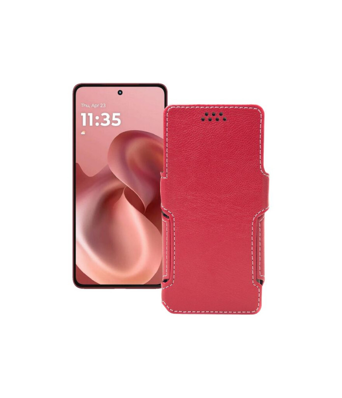 Чохол-книжка з екошкіри для телефону Motorola Moto G86 Power 5G