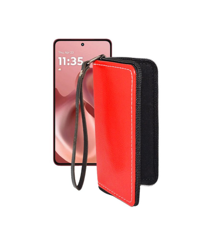 Чохол-гаманець з екошкіри для телефону Motorola Moto G86 Power 5G