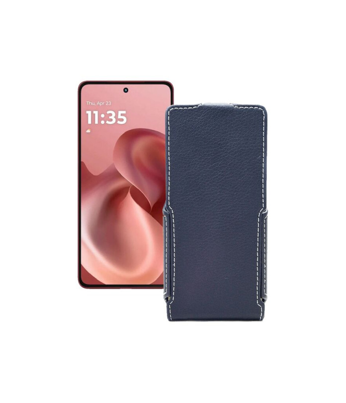 Чохол-флип з екошкіри для телефону Motorola Moto G86 Power 5G