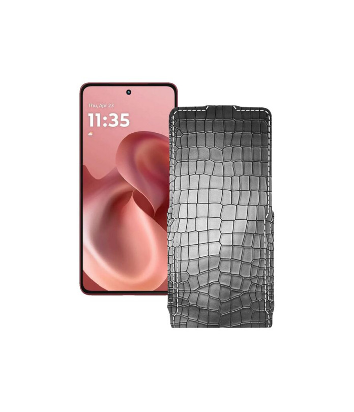 Чохол-флип з екошкіри для телефону Motorola Moto G86 Power 5G