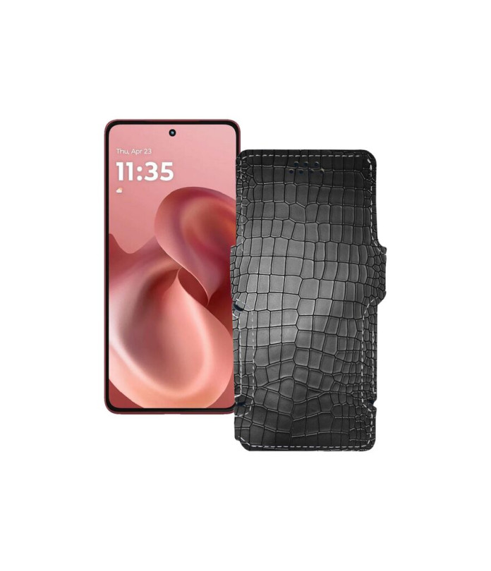 Чохол-книжка з екошкіри для телефону Motorola Moto G86 Power 5G