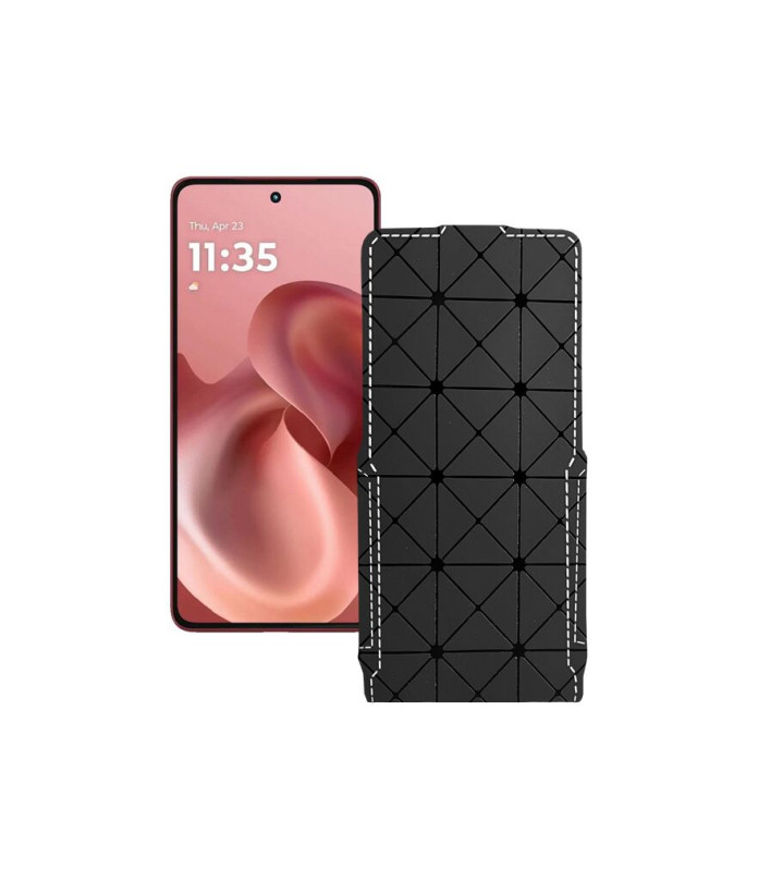 Чохол-флип з екошкіри для телефону Motorola Moto G86 Power 5G