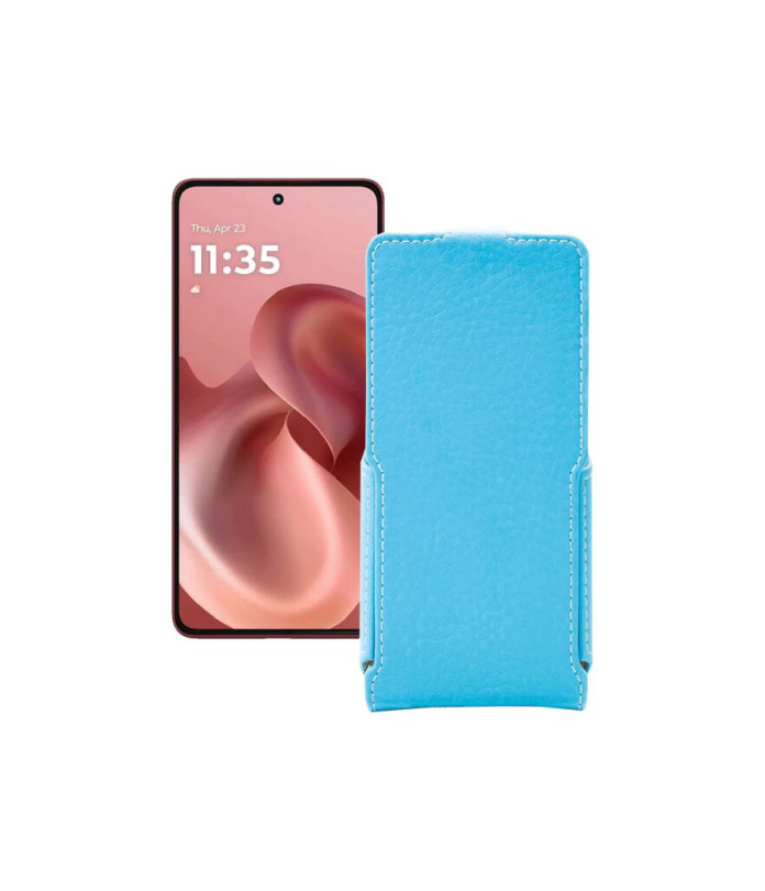 Чохол-флип з екошкіри для телефону Motorola Moto G86 Power 5G