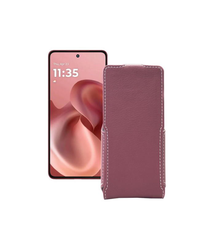 Чохол-флип з екошкіри для телефону Motorola Moto G86 Power 5G