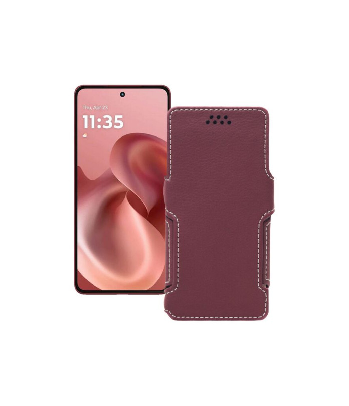 Чохол-книжка з екошкіри для телефону Motorola Moto G86 Power 5G