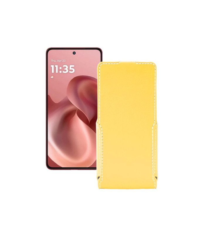 Чохол-флип з екошкіри для телефону Motorola Moto G86 Power 5G