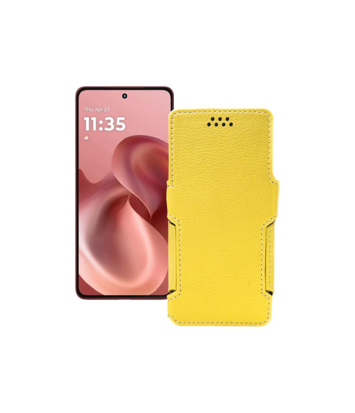 Чохол-книжка з екошкіри для телефону Motorola Moto G86 Power 5G