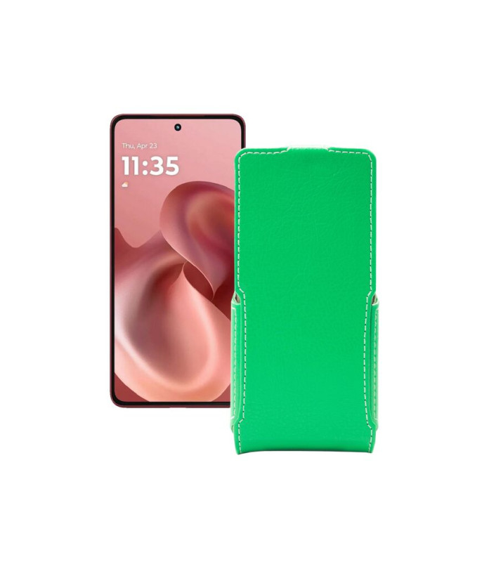 Чохол-флип з екошкіри для телефону Motorola Moto G86 Power 5G