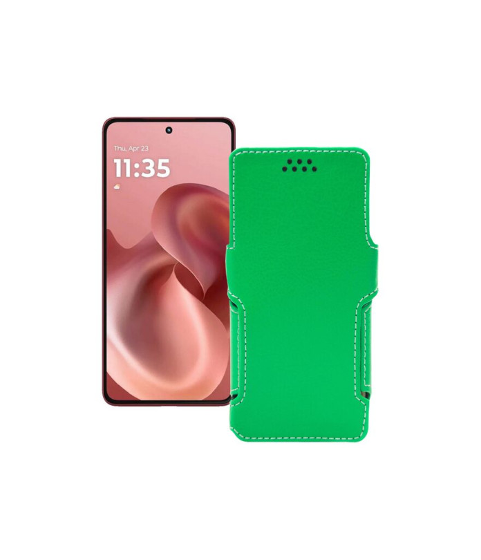 Чохол-книжка з екошкіри для телефону Motorola Moto G86 Power 5G