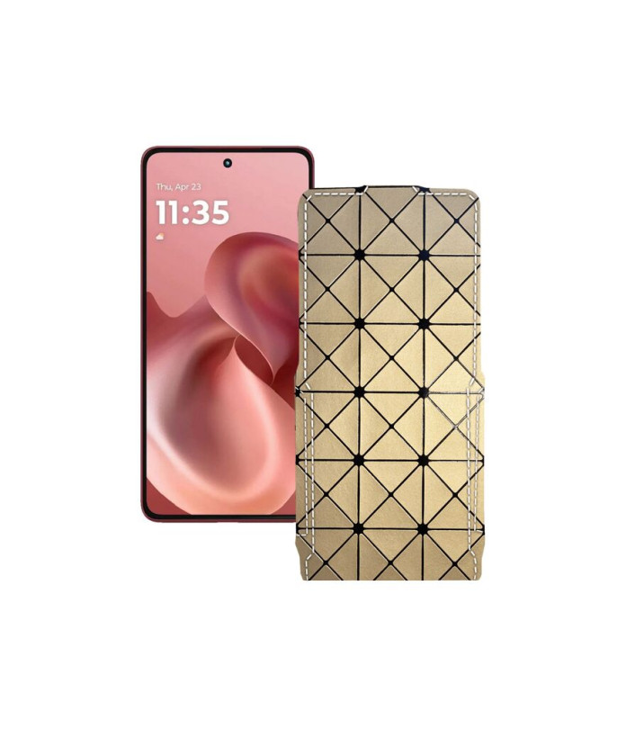 Чохол-флип з екошкіри для телефону Motorola Moto G86 Power 5G