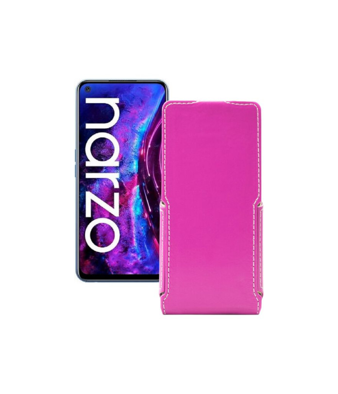 Чохол-флип з екошкіри для телефону Realme Narzo 30 Pro 5G