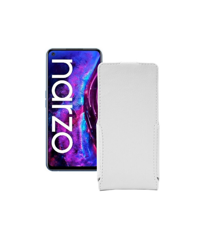 Чохол-флип з екошкіри для телефону Realme Narzo 30 Pro 5G