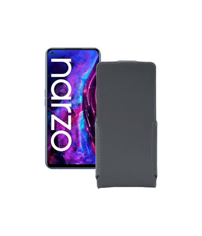 Чохол-флип з екошкіри для телефону Realme Narzo 30 Pro 5G
