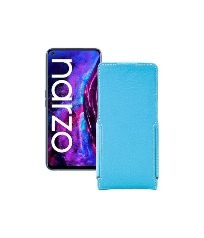 Чохол-флип з екошкіри для телефону Realme Narzo 30 Pro 5G