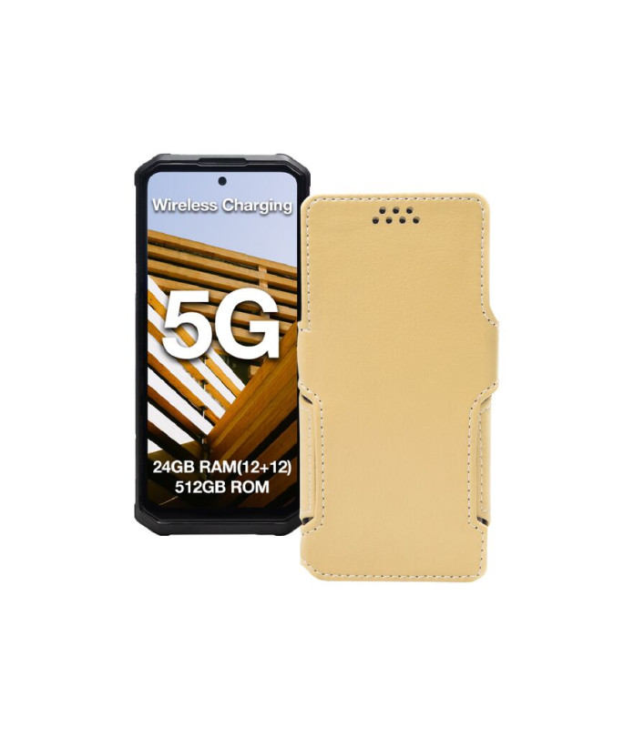 Чохол-книжка з екошкіри для телефону AGM G3