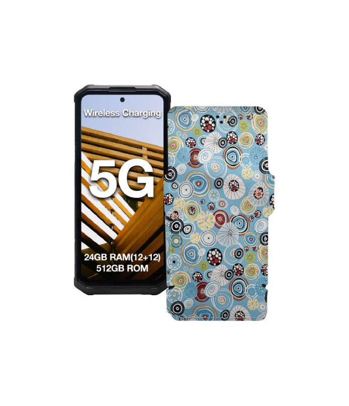 Чохол-книжка з екошкіри для телефону AGM G3