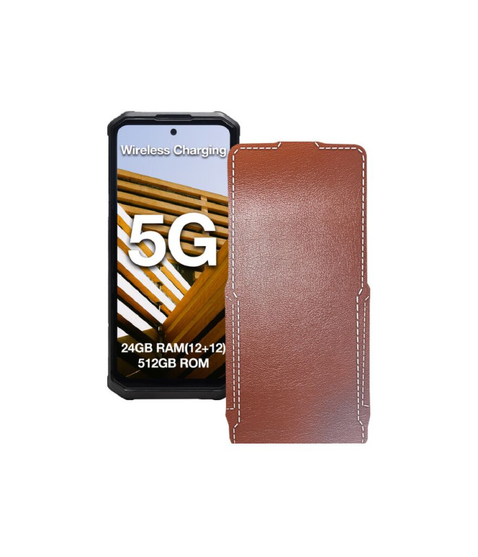 Чохол-флип з екошкіри для телефону AGM G3