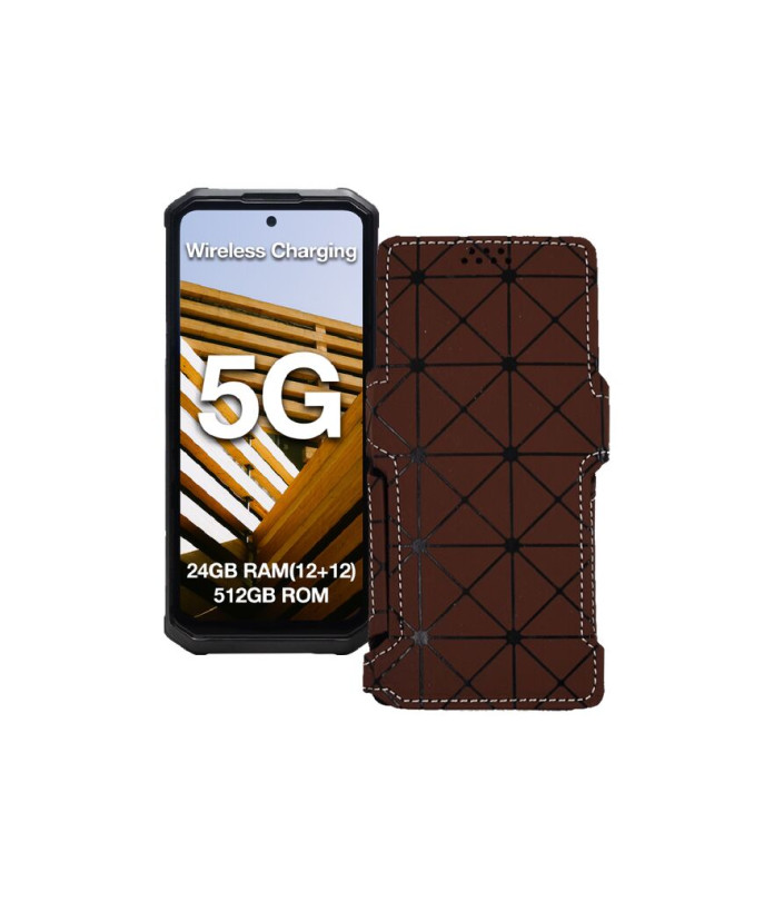 Чохол-книжка з екошкіри для телефону AGM G3