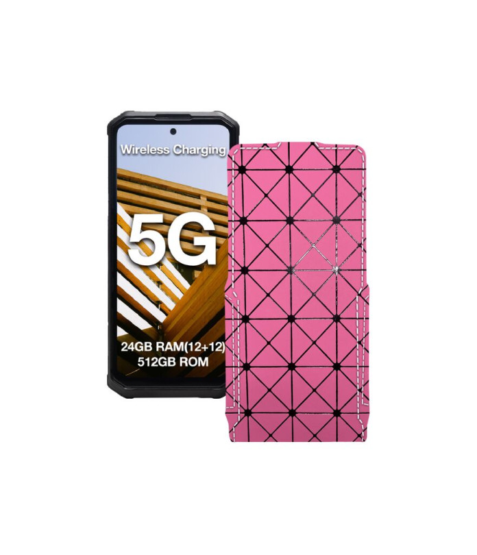 Чохол-флип з екошкіри для телефону AGM G3