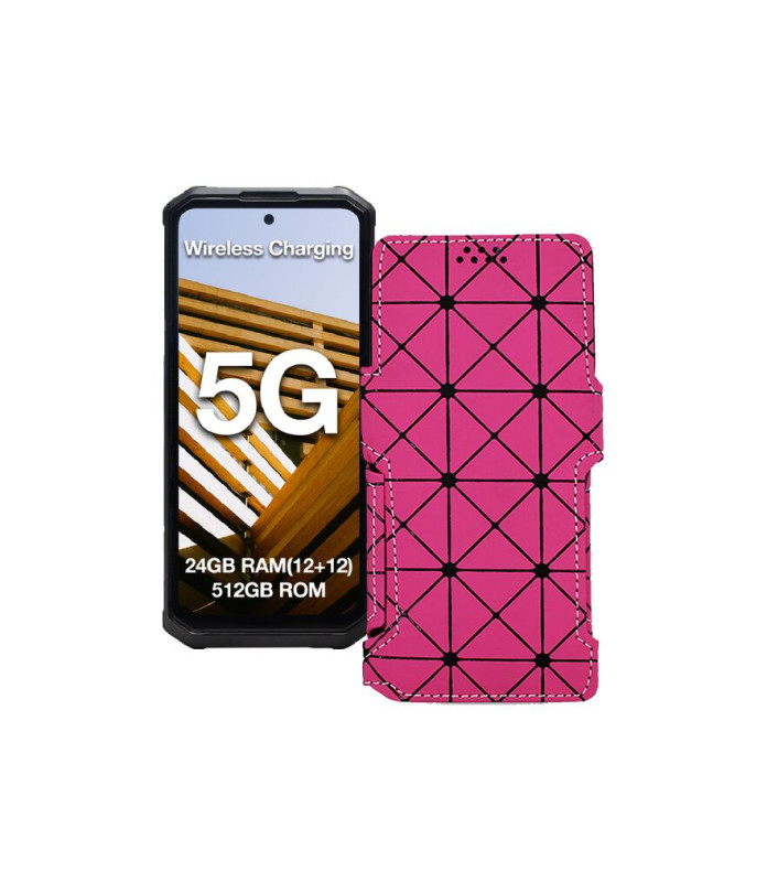 Чохол-книжка з екошкіри для телефону AGM G3