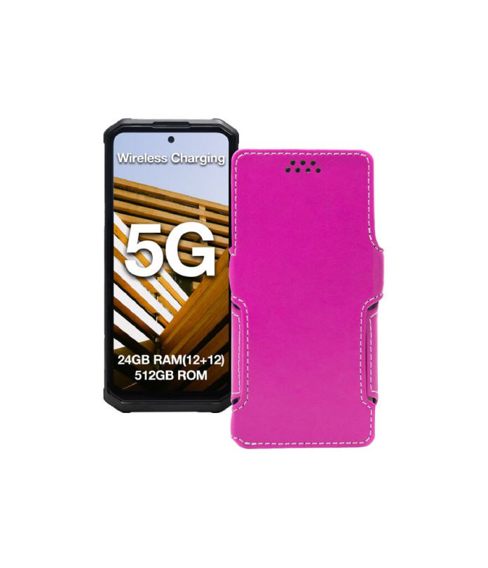 Чохол-книжка з екошкіри для телефону AGM G3