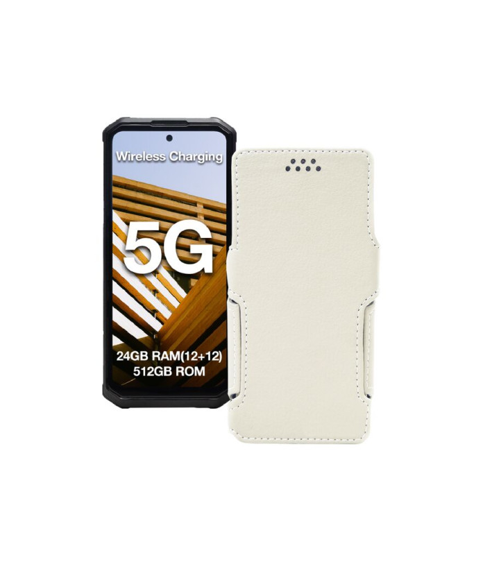 Чохол-книжка з екошкіри для телефону AGM G3