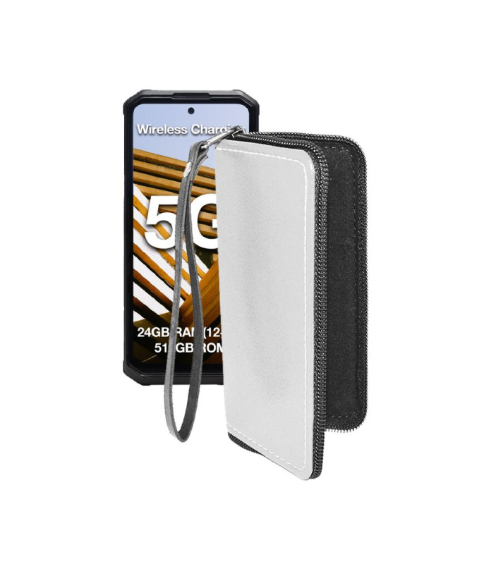 Чохол-гаманець з екошкіри для телефону AGM G3