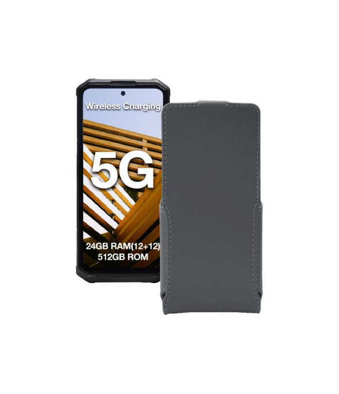 Чохол-флип з екошкіри для телефону AGM G3