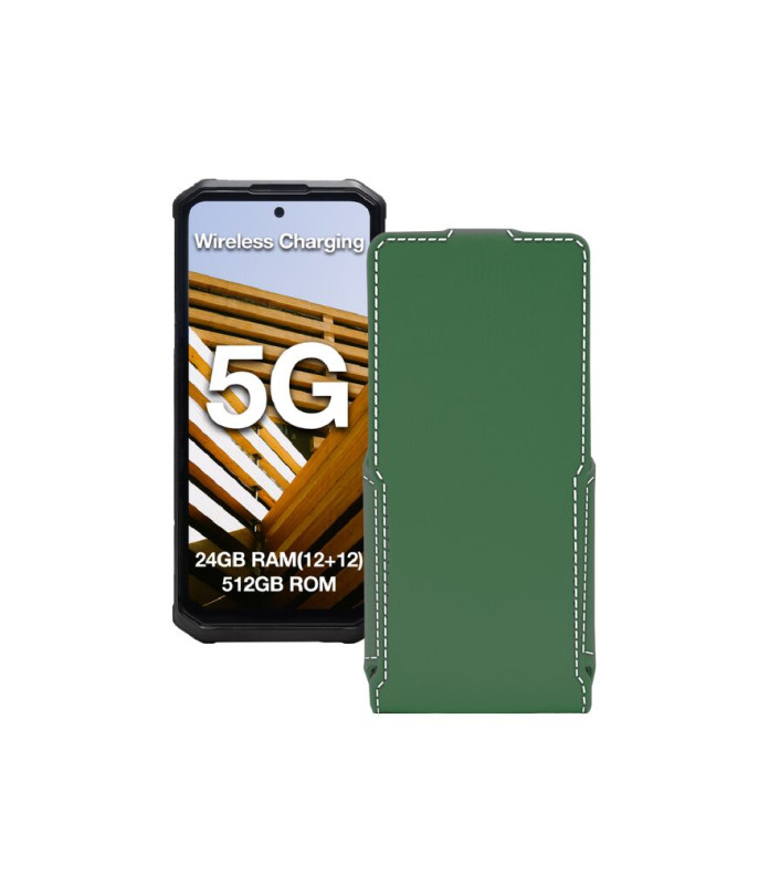 Чохол-флип з екошкіри для телефону AGM G3