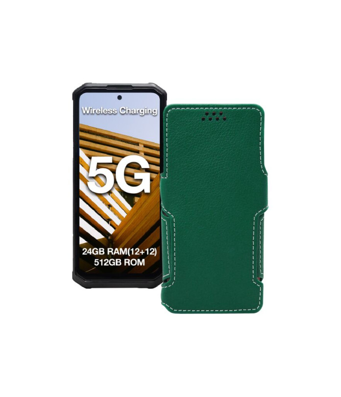 Чохол-книжка з екошкіри для телефону AGM G3