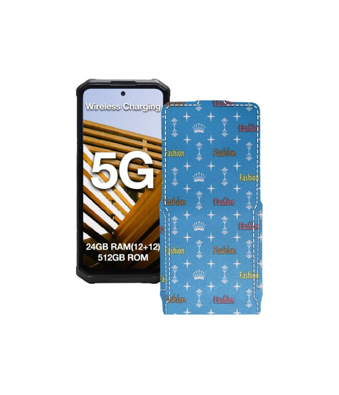 Чохол-флип з екошкіри для телефону AGM G3