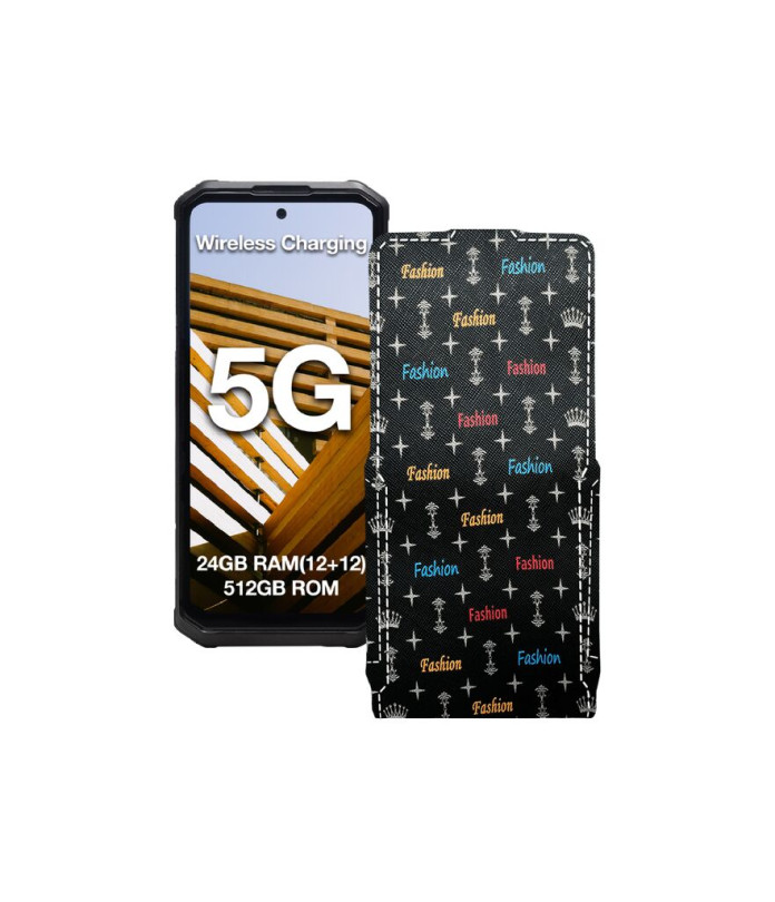 Чохол-флип з екошкіри для телефону AGM G3