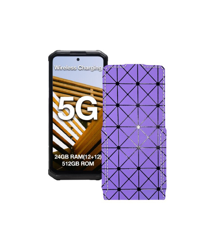 Чохол-флип з екошкіри для телефону AGM G3