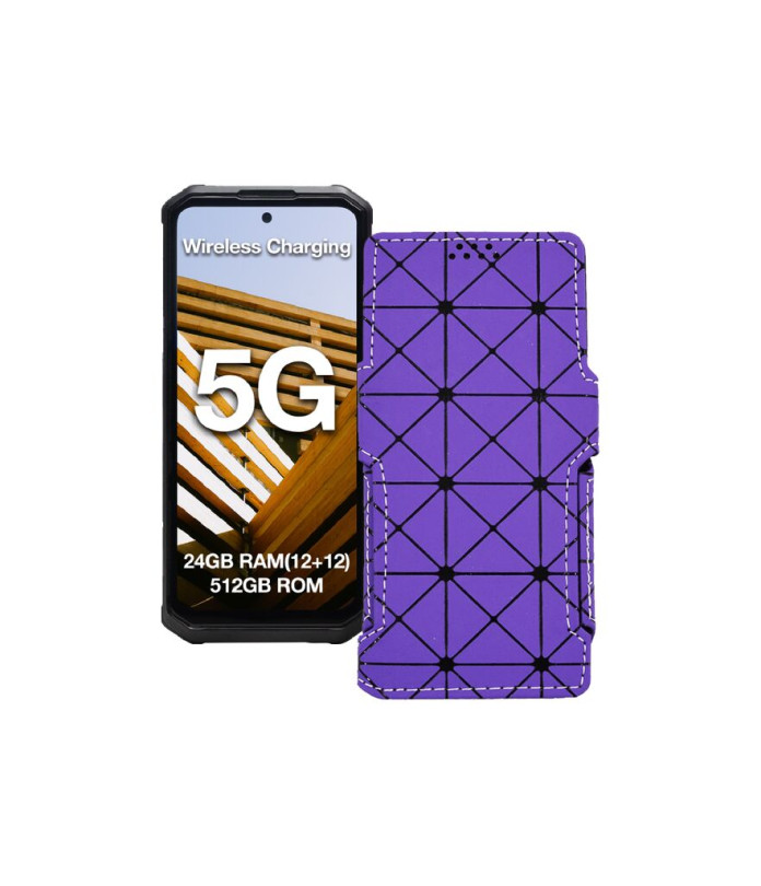 Чохол-книжка з екошкіри для телефону AGM G3