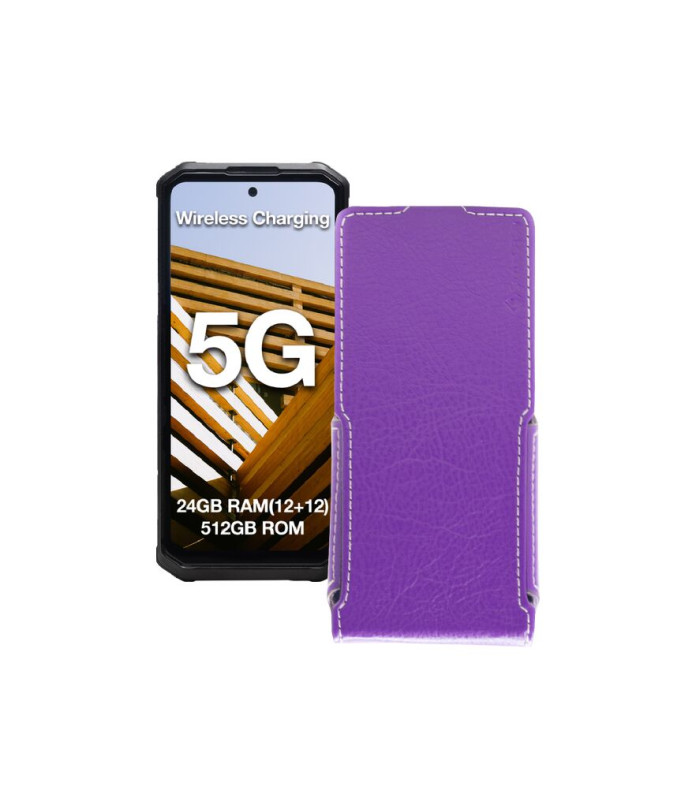 Чохол-флип з екошкіри для телефону AGM G3