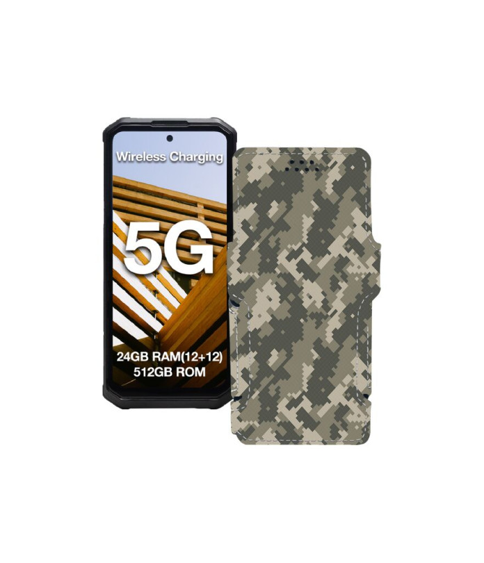 Чохол-книжка з екошкіри для телефону AGM G3