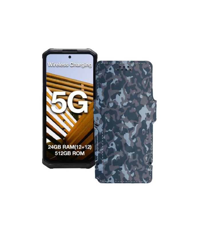 Чохол-книжка з екошкіри для телефону AGM G3