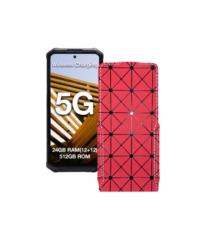 Чохол-флип з екошкіри для телефону AGM G3