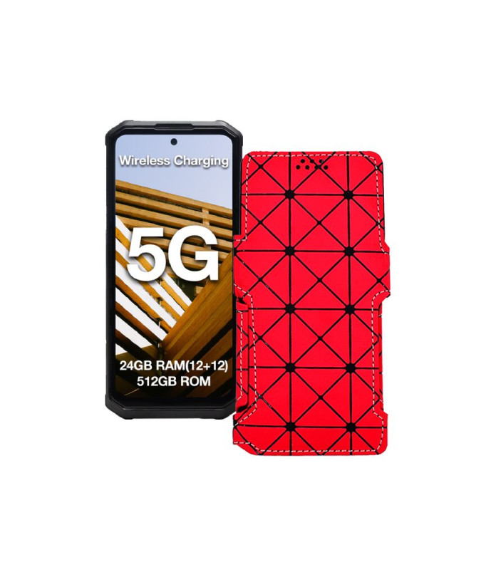 Чохол-книжка з екошкіри для телефону AGM G3