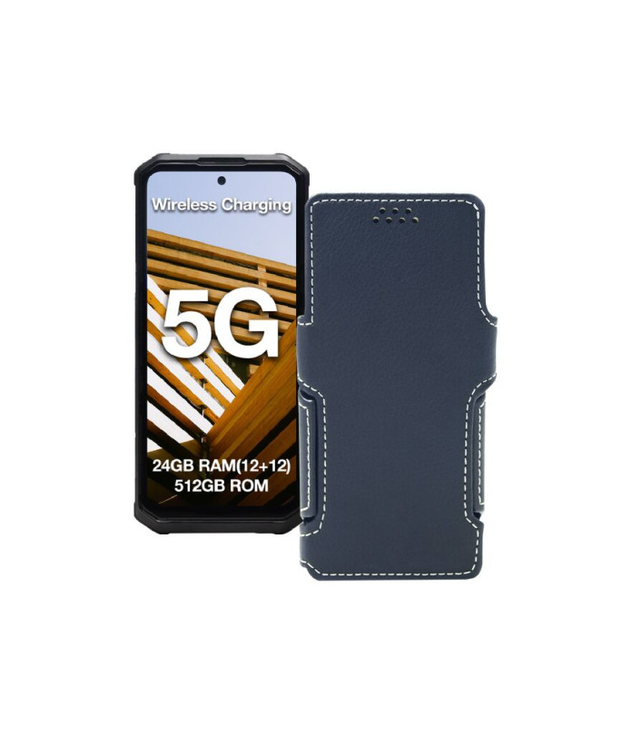 Чохол-книжка з екошкіри для телефону AGM G3