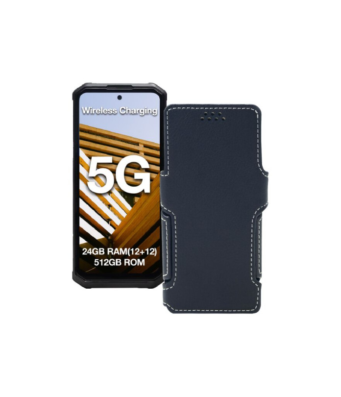 Чохол-книжка з екошкіри для телефону AGM G3