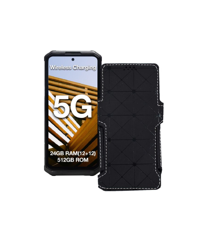 Чохол-книжка з екошкіри для телефону AGM G3