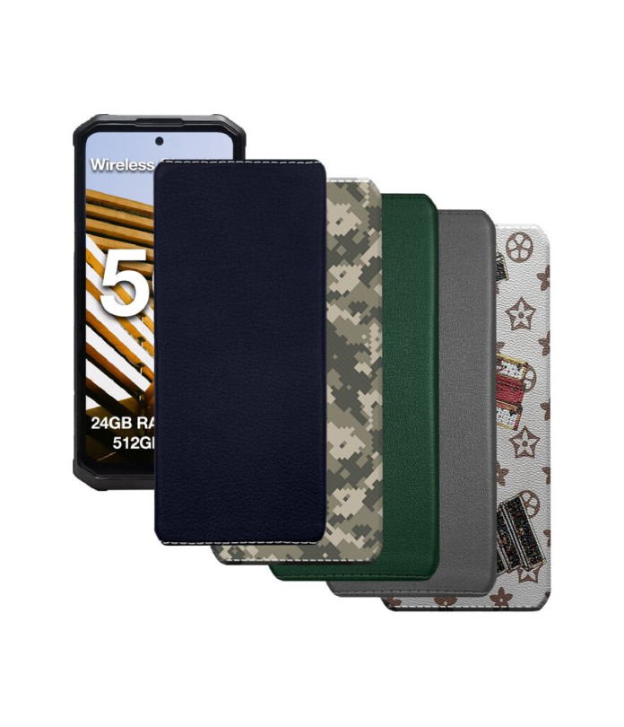 Накладка з екошкіри для телефону AGM G3