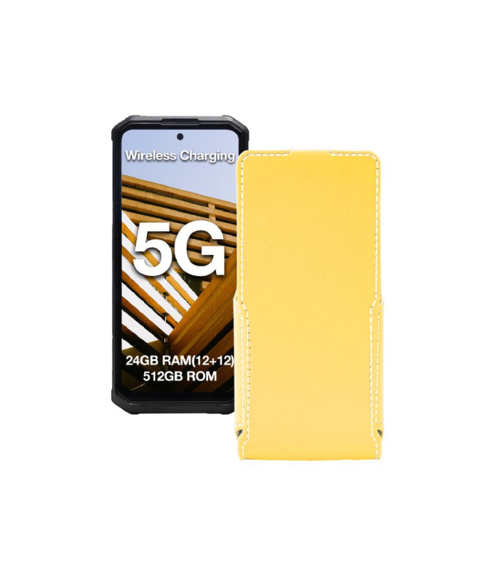 Чохол-флип з екошкіри для телефону AGM G3