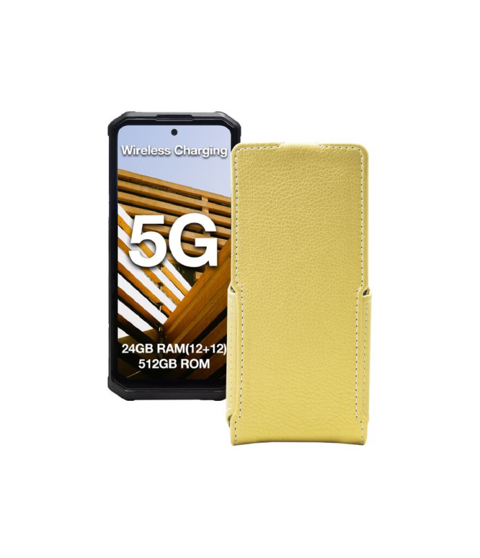 Чохол-флип з екошкіри для телефону AGM G3