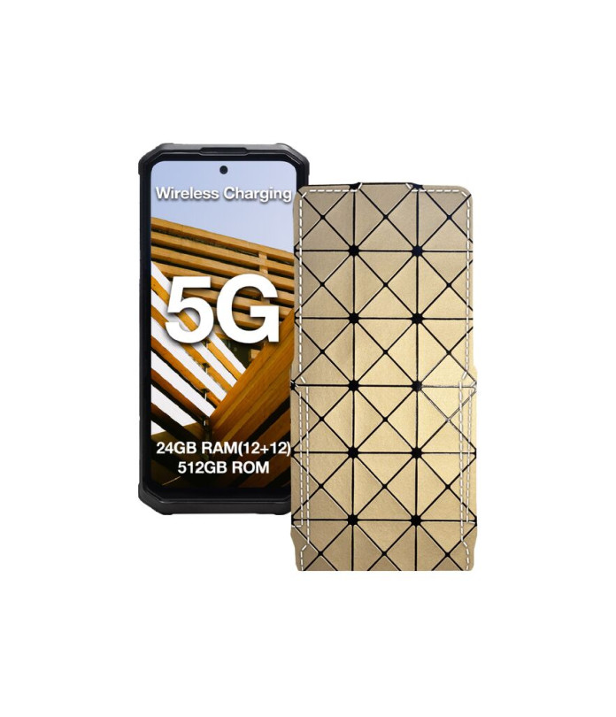 Чохол-флип з екошкіри для телефону AGM G3