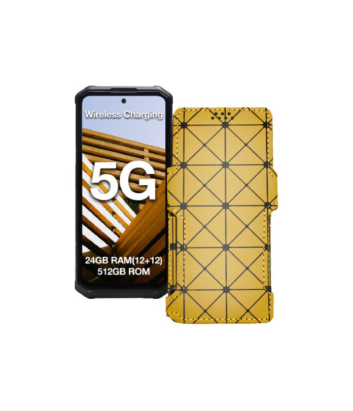 Чохол-книжка з екошкіри для телефону AGM G3