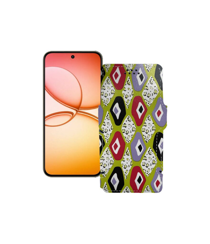 Чохол-книжка з екошкіри для телефону Realme 15T