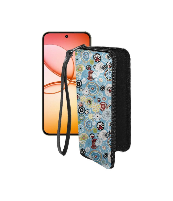 Чохол-гаманець з екошкіри для телефону Realme 15T