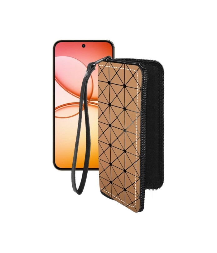 Чохол-гаманець з екошкіри для телефону Realme 15T